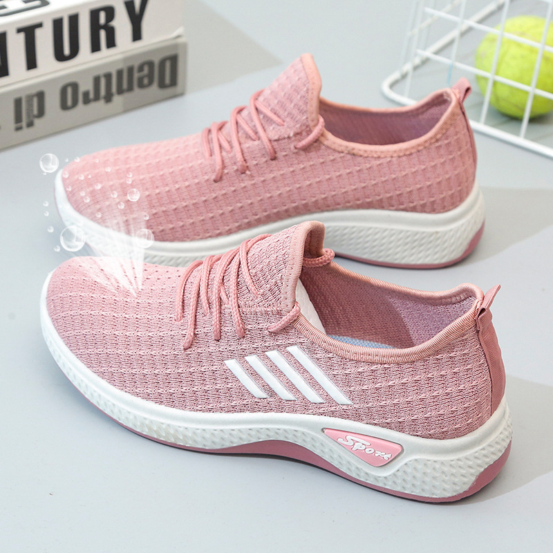 【 Wholesale Collection 】 Sports Shoes Women's Casual Sports Shoes Spring and Summer Soft soled Student Shoes Running Shoes Low cut Women's Shoes
