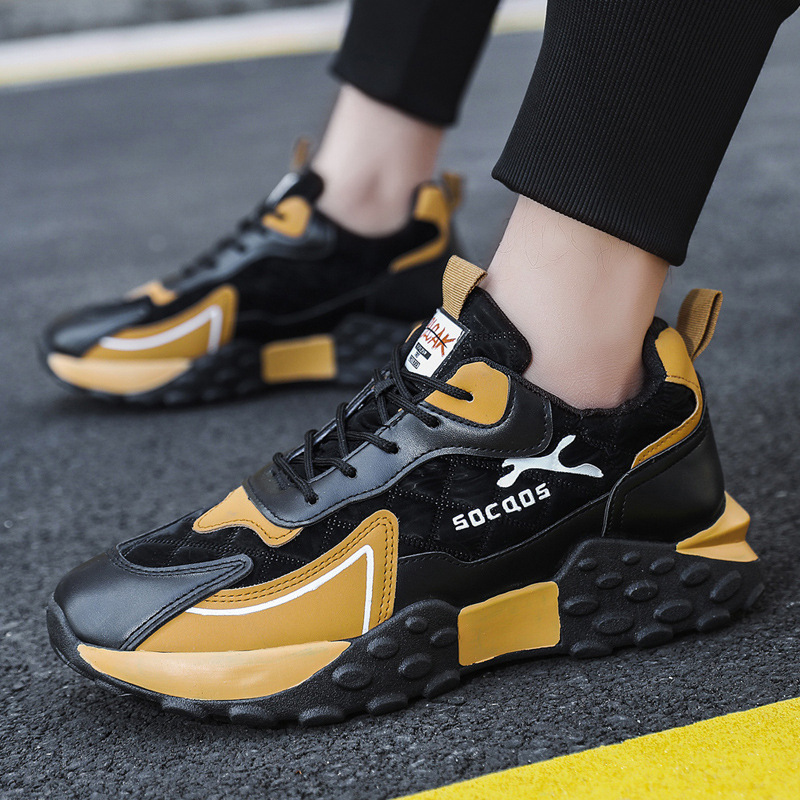 2023 Spring New Mesh Shoes Fly woven Breathable Sports and Leisure Versatile Trendy Men's Cross border Large Men's Shoes