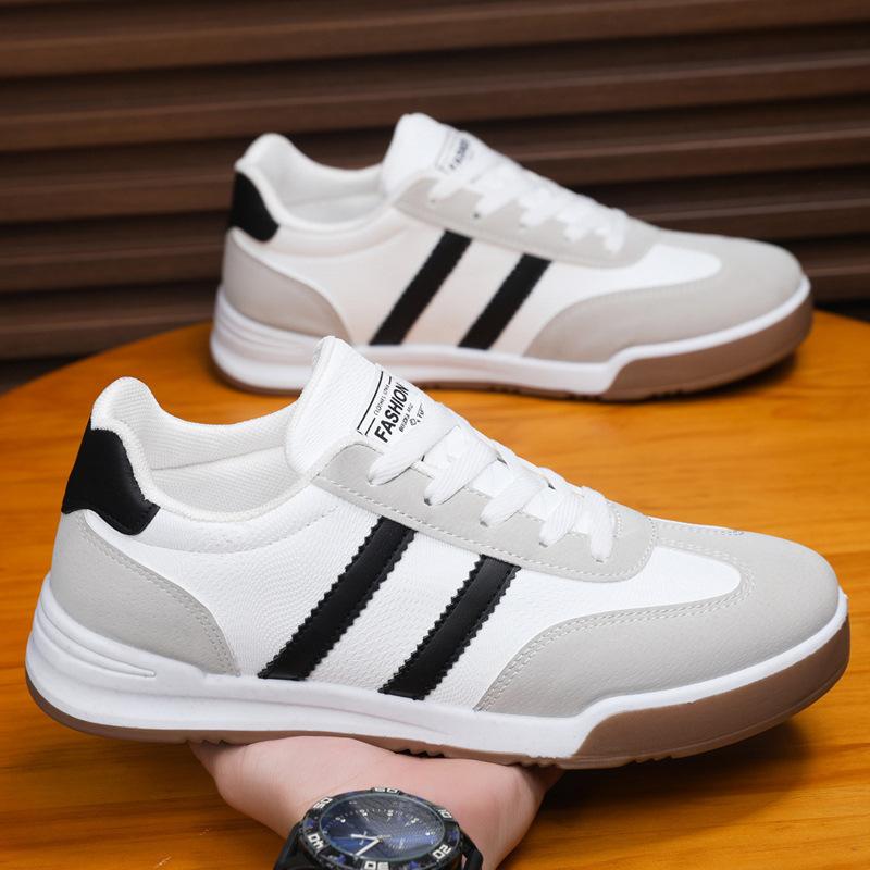 Board shoes 2025 Spring and Autumn new versatile breathable sports shoes, soft sole low cut casual white shoes for couples, Forrest Gump shoes