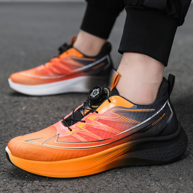 Outdoor casual shoes for men, new foreign trade styles for teenagers, breathable lightweight sole, large sole, men's sports shoes wholesale