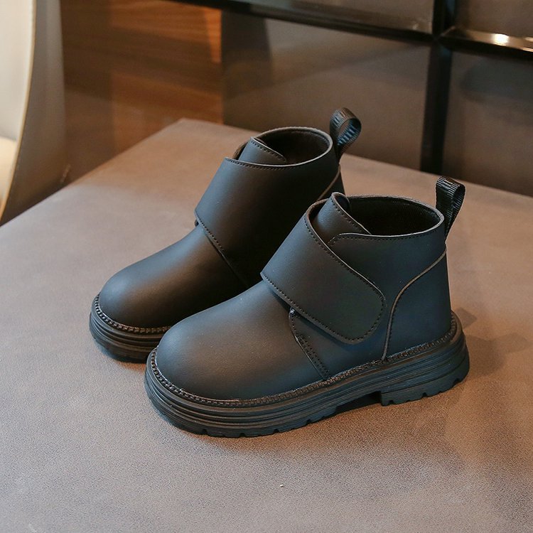 Children's snow boots 2024 new single boots for boys and girls, cotton boots with thickened insulation, waterproof cotton shoes for primary and secondary school students Children's snow boots 2024 new single boots for boys and girls, cotton boots with thickened insulation, waterproof cotton shoes for primary and secondary school students