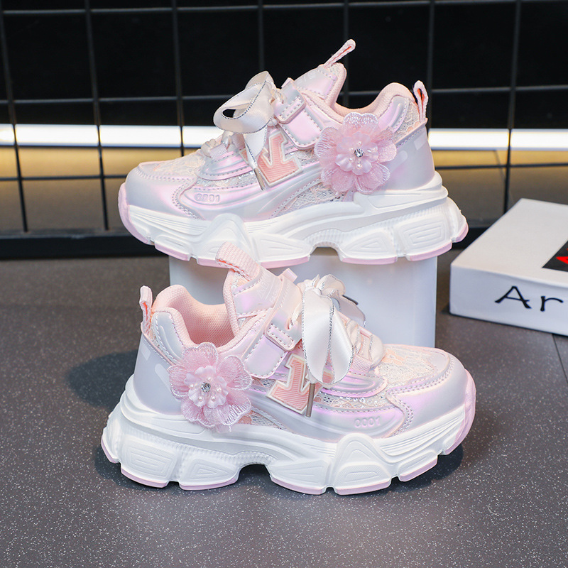 Girls' and Children's Sports Shoes 2024 Summer New Dad's Shoes, Large Children's and Girls' Shoes, Ultra Light Casual Running Shoes Girls' and Children's Sports Shoes 2024 Summer New Dad's Shoes, Large Children's and Girls' Shoes, Ultra Light Casual Running Shoes