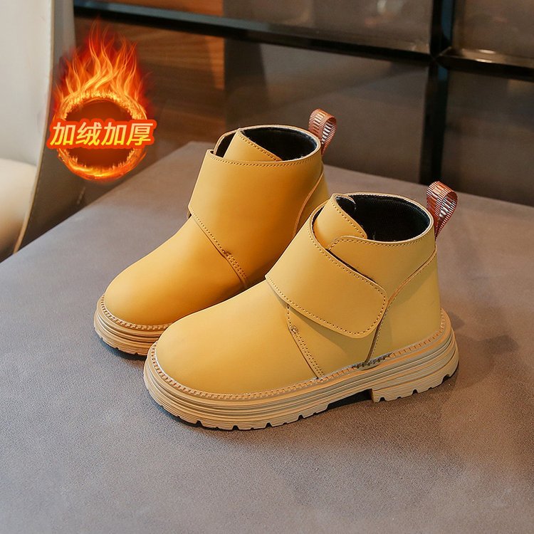 Children's snow boots 2024 new single boots for boys and girls, cotton boots with thickened insulation, waterproof cotton shoes for primary and secondary school students Children's snow boots 2024 new single boots for boys and girls, cotton boots with thickened insulation, waterproof cotton shoes for primary and secondary school students