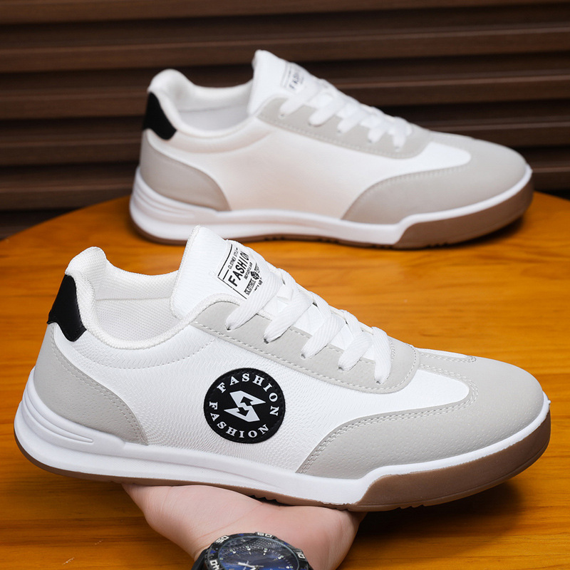 Cross border Forrest Gump shoes men's summer new thick soled breathable casual shoes low top lace up color blocking trendy men's shoes wholesale