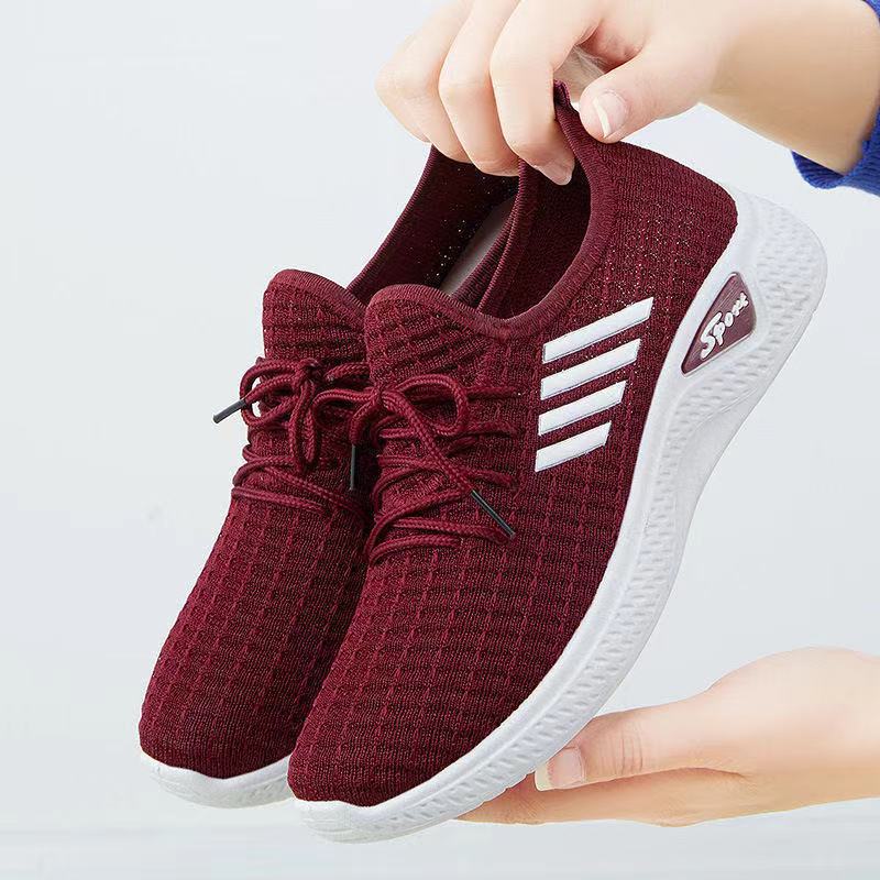 Sports shoes, women's casual breathable running shoes, new spring and autumn low top casual shoes, women's cloth shoes, lightweight white shoes Sports shoes, women's casual breathable running shoes, new spring and autumn low top casual shoes, women's cloth shoes, lightweight white shoes