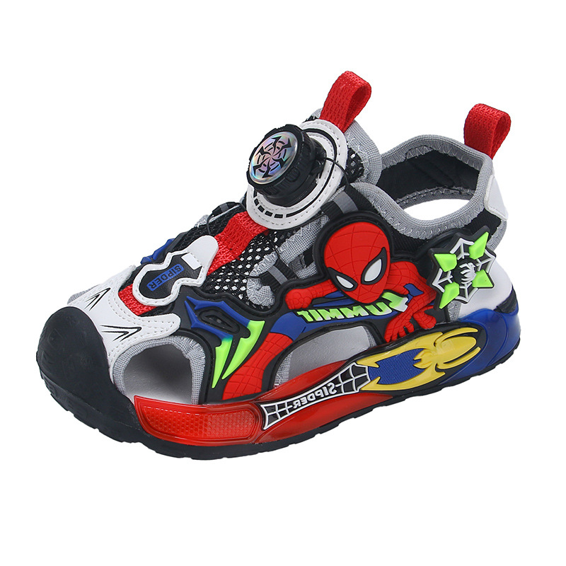 Bright Children's Headbag Sandals 2024 Summer New Anti Kick Sandals for Boys, Middle and Primary School Students, Boys' and Baby's Shoes Bright Children's Headbag Sandals 2024 Summer New Anti Kick Sandals for Boys, Middle and Primary School Students, Boys' and Baby's Shoes