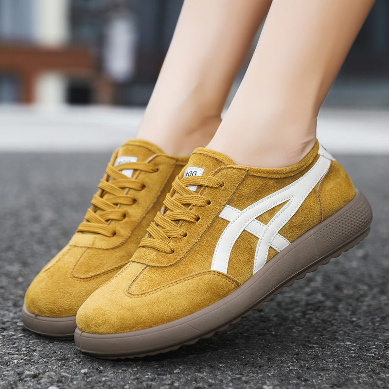 Dehun shoe new manufacturer wholesale polyurethane retro versatile flat strap lightweight and comfortable casual shoes sports shoes