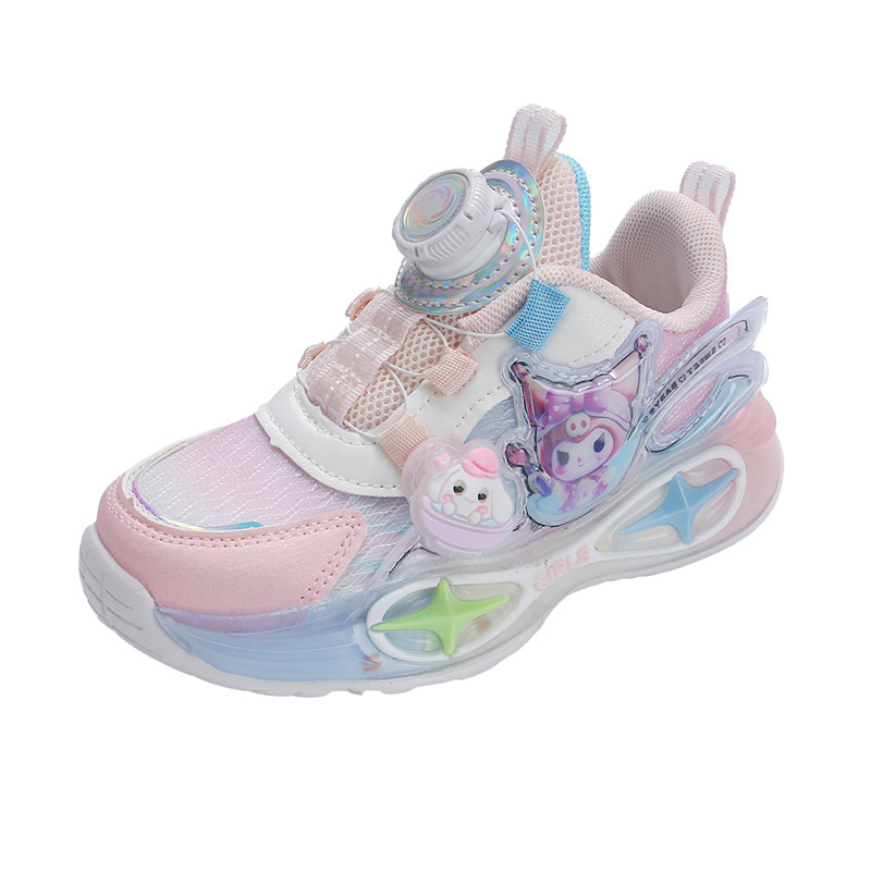 Light up girls' sports shoes with breathable and lightweight mesh, versatile girls' shoes, small and medium-sized internet famous shoes, girls' shoes Light up girls' sports shoes with breathable and lightweight mesh, versatile girls' shoes, small and medium-sized internet famous shoes, girls' shoes