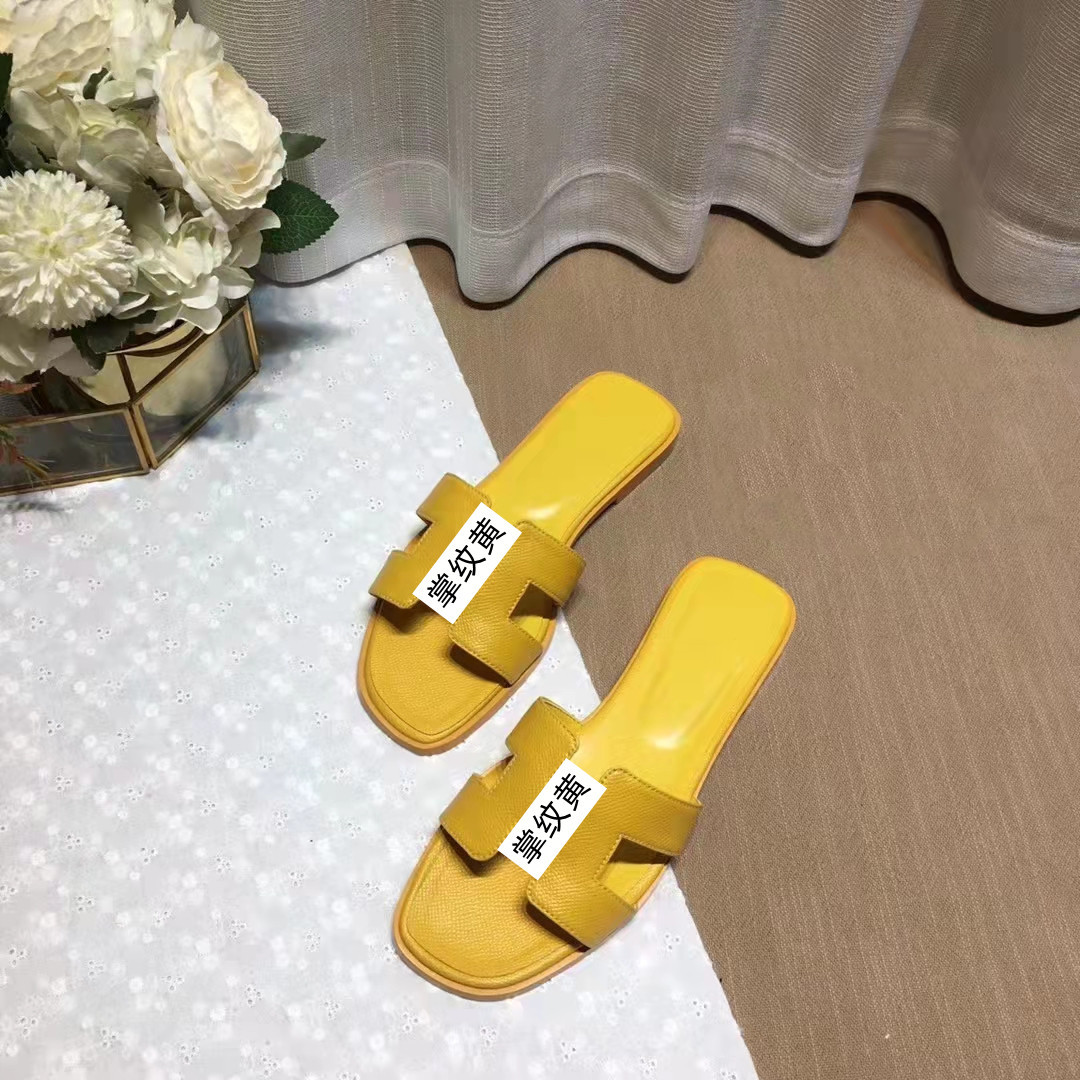 2025 New European and American Summer Genuine Leather Casual Slippers for Women's Fashion Outerwear Versatile Flat Bottom Straw Sandals 2025 New European and American Summer Genuine Leather Casual Slippers for Women's Fashion Outerwear Versatile Flat Bottom Straw Sandals