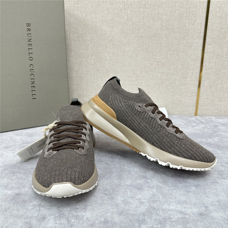 Italian BC New Men's Gray Series Knitted Sneakers British Fashion Low Top One Step Casual loafers Italian BC New Men's Gray Series Knitted Sneakers British Fashion Low Top One Step Casual loafers