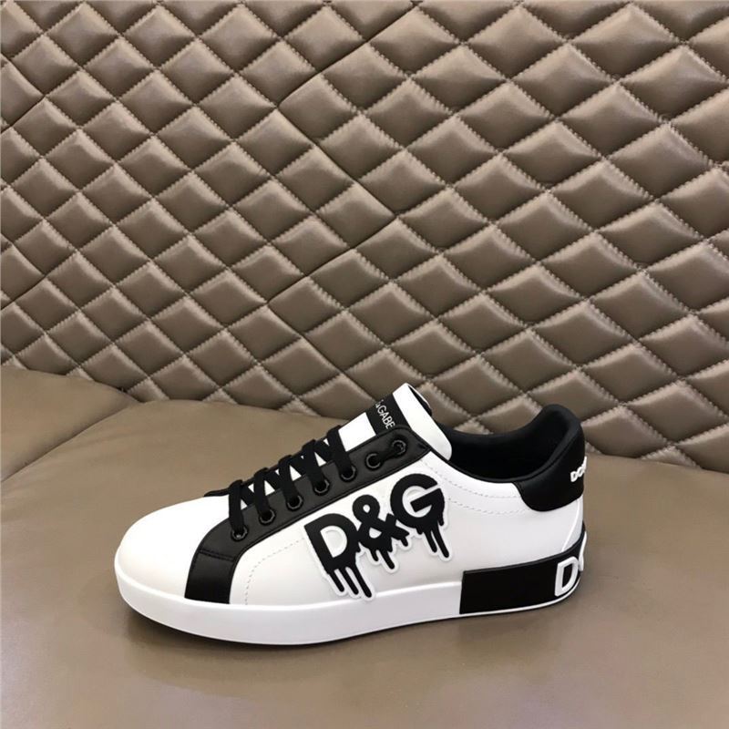 European Station DG Men's Shoes New Low Top Color blocked Black and White Classic Fashion Casual Sneakers British Trendy Shoes European Station DG Men's Shoes New Low Top Color blocked Black and White Classic Fashion Casual Sneakers British Trendy Shoes