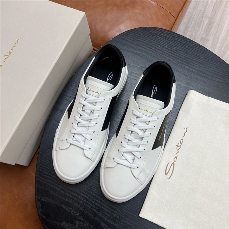 Guangzhou Foreign Trade Board Shoes European Station Santoni Italian Men's Casual Board Shoes Export Retro Guangzhou Foreign Trade Board Shoes European Station Santoni Italian Men's Casual Board Shoes Export Retro