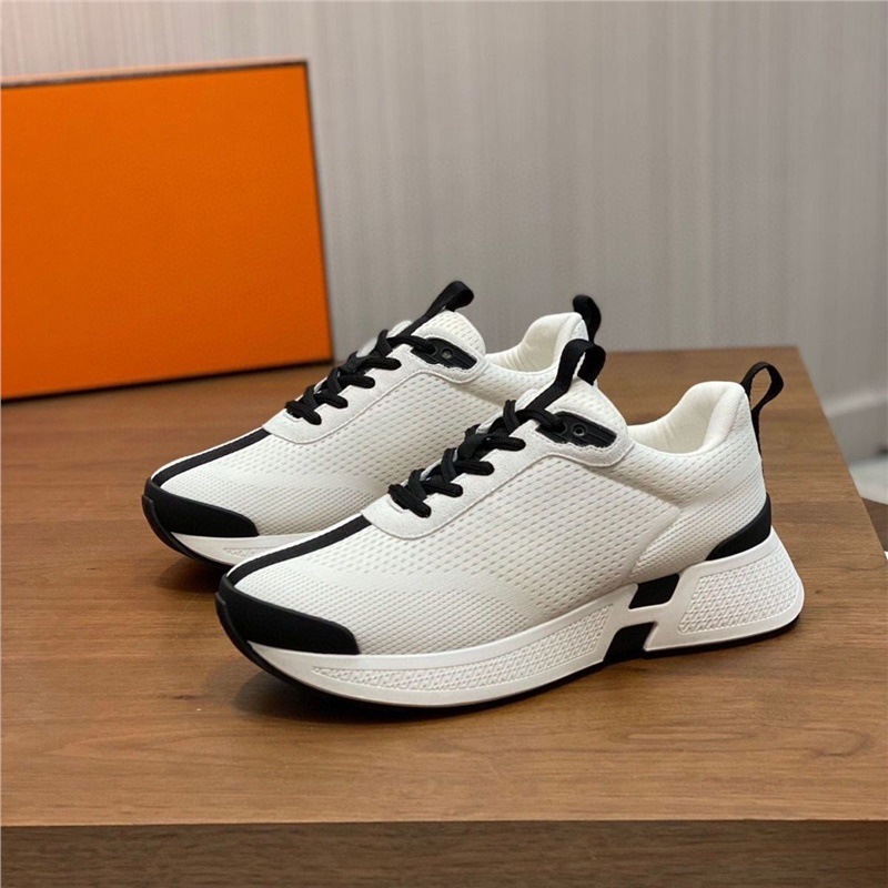 Hong Kong trendy men's shoes luxury thick soled trendy lightweight shock-absorbing fly woven mesh breathable men's sports and leisure shoes Hong Kong trendy men's shoes luxury thick soled trendy lightweight shock-absorbing fly woven mesh breathable men's sports and leisure shoes