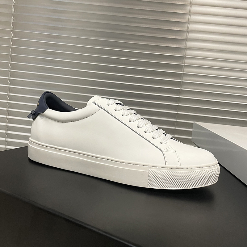 2025 European and American new men's shoes Jijia low top white shoes Korean version simple youth versatile casual leather couple shoes 2025 European and American new men's shoes Jijia low top white shoes Korean version simple youth versatile casual leather couple shoes