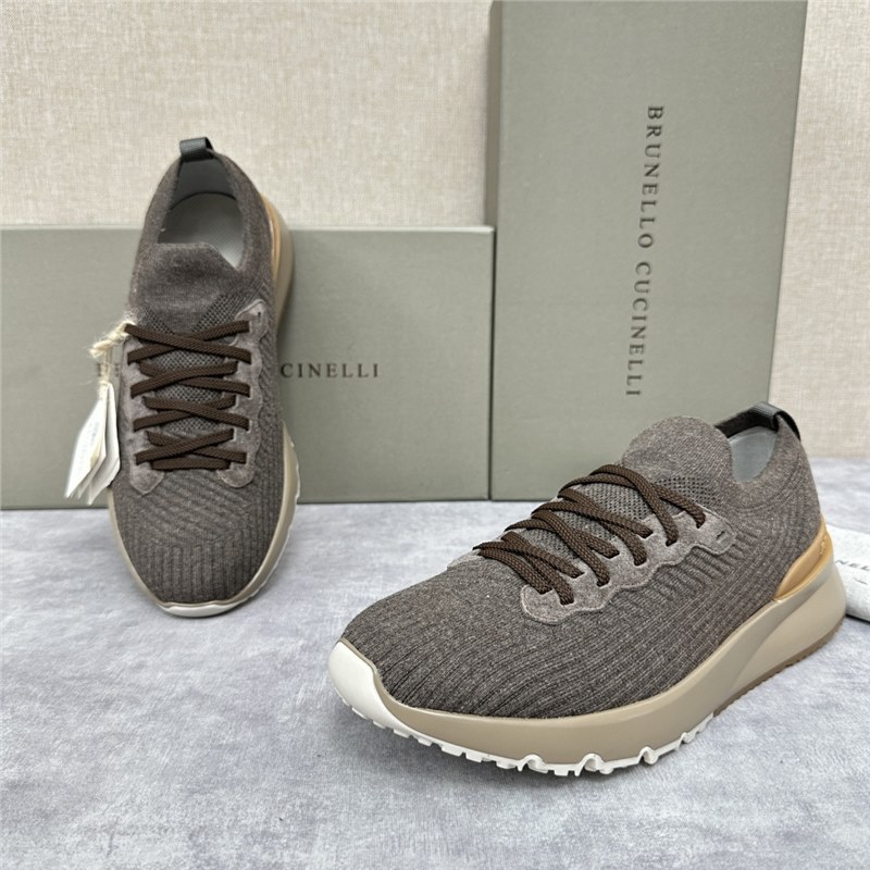 Italian BC New Men's Gray Series Knitted Sneakers British Fashion Low Top One Step Casual loafers Italian BC New Men's Gray Series Knitted Sneakers British Fashion Low Top One Step Casual loafers