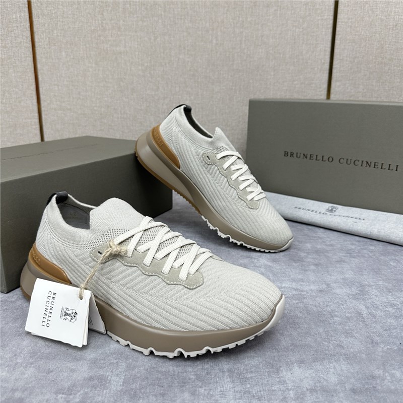 Italian BC New Men's Gray Series Knitted Sneakers British Fashion Low Top One Step Casual loafers Italian BC New Men's Gray Series Knitted Sneakers British Fashion Low Top One Step Casual loafers