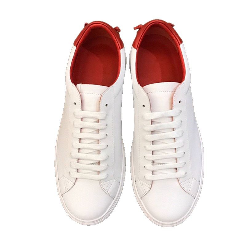 Top selling 2025 spring genuine leather board shoes in Europe, versatile top layer cowhide men's casual white shoes, high-end trendy brand Top selling 2025 spring genuine leather board shoes in Europe, versatile top layer cowhide men's casual white shoes, high-end trendy brand