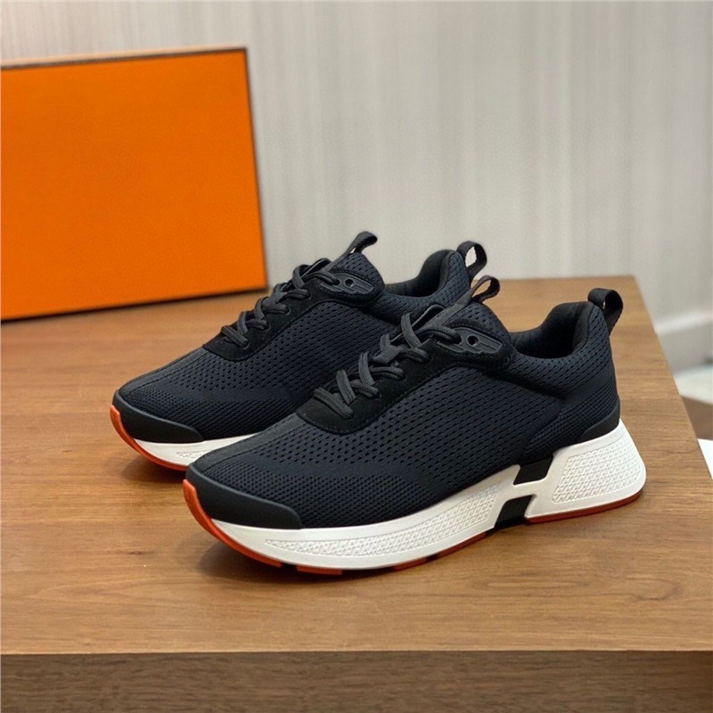 Hong Kong trendy men's shoes luxury thick soled trendy lightweight shock-absorbing fly woven mesh breathable men's sports and leisure shoes Hong Kong trendy men's shoes luxury thick soled trendy lightweight shock-absorbing fly woven mesh breathable men's sports and leisure shoes