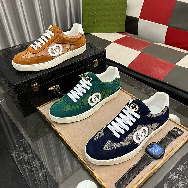 New European station board shoes, genuine leather breathable men's fashionable, comfortable, versatile casual sports shoes, lace up splicing men's shoes