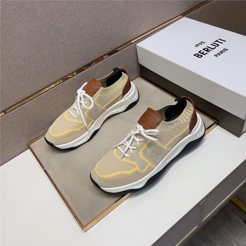 2025 New Berlut Flying Knitted Sports Shoes Soft Bottom Spring/Summer Flying Knitted Sports Leisure High end 100 2025 New Berlut Flying Knitted Sports Shoes Soft Bottom Spring/Summer Flying Knitted Sports Leisure High end 100