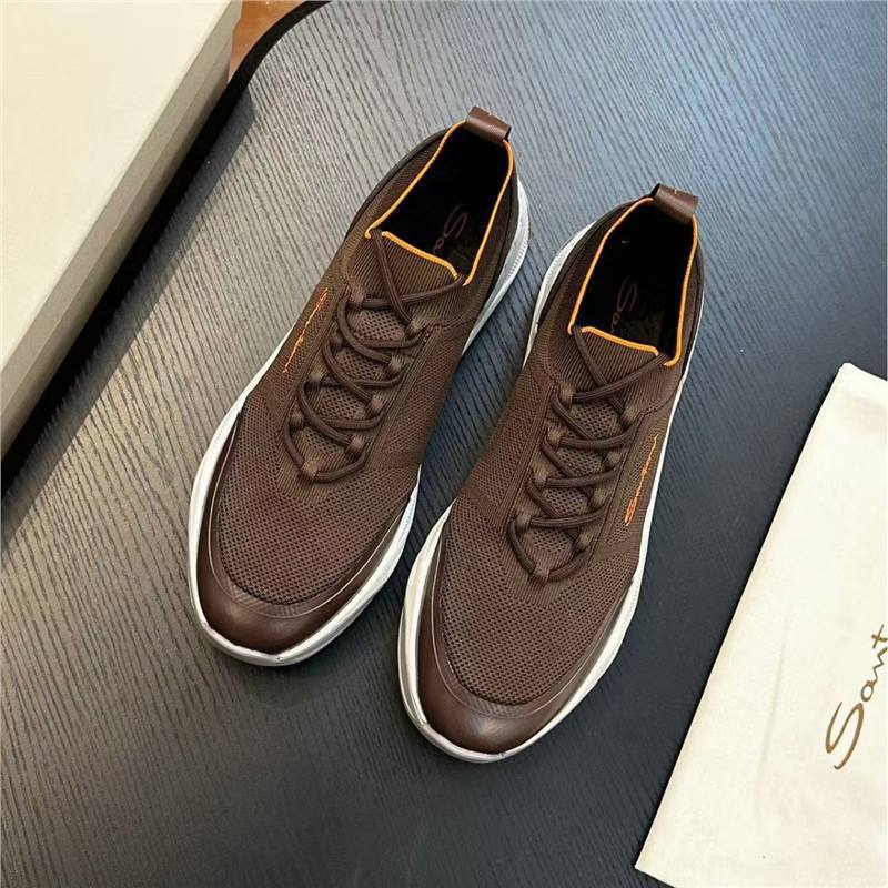 Factory Cross border Flyknit New Men's Casual Shoes Lightweight, Comfortable, Breathable Men's Casual New Simple and Versatile Factory Cross border Flyknit New Men's Casual Shoes Lightweight, Comfortable, Breathable Men's Casual New Simple and Versatile