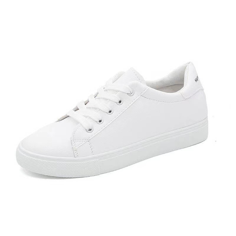 White shoes for women 2024 Spring and Autumn new fashionable flat flat shoes for students, breathable women's shoes, internet famous single shoes, casual white shoes White shoes for women 2024 Spring and Autumn new fashionable flat flat shoes for students, breathable women's shoes, internet famous single shoes, casual white shoes