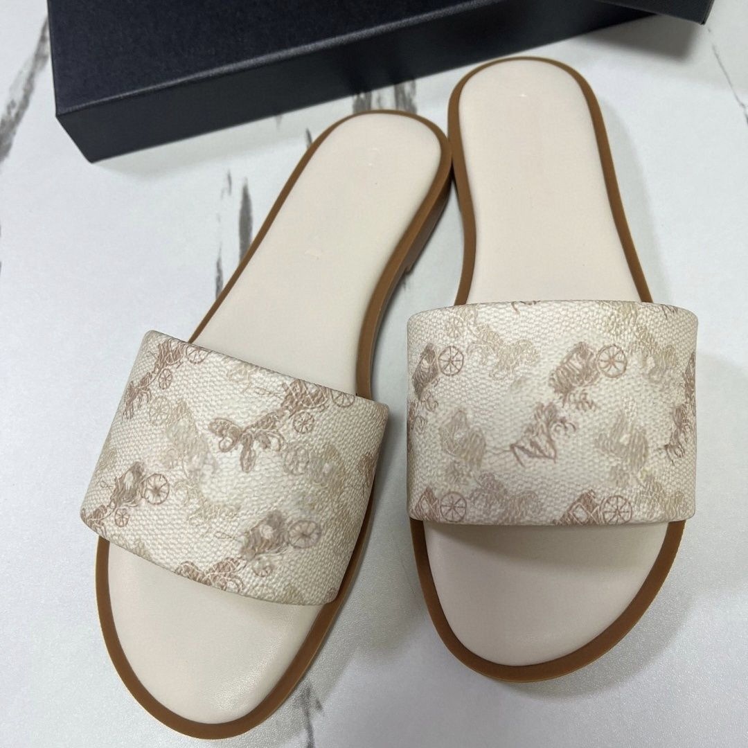 2025 New Fashionable Flat bottomed Beach Leisure One line Dragging Women's Shoes Cool Dragging Outerwear 2025 New Fashionable Flat bottomed Beach Leisure One line Dragging Women's Shoes Cool Dragging Outerwear