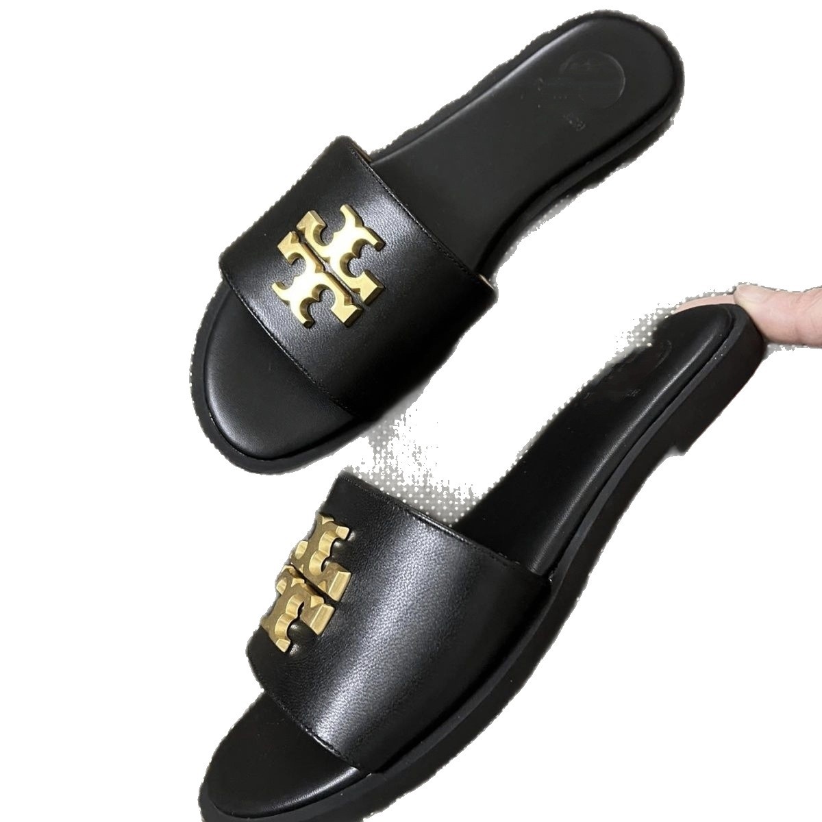 Cross border hot selling TB slippers high version women's casual outdoor beach flat slippers factory direct sales wholesale Cross border hot selling TB slippers high version women's casual outdoor beach flat slippers factory direct sales wholesale