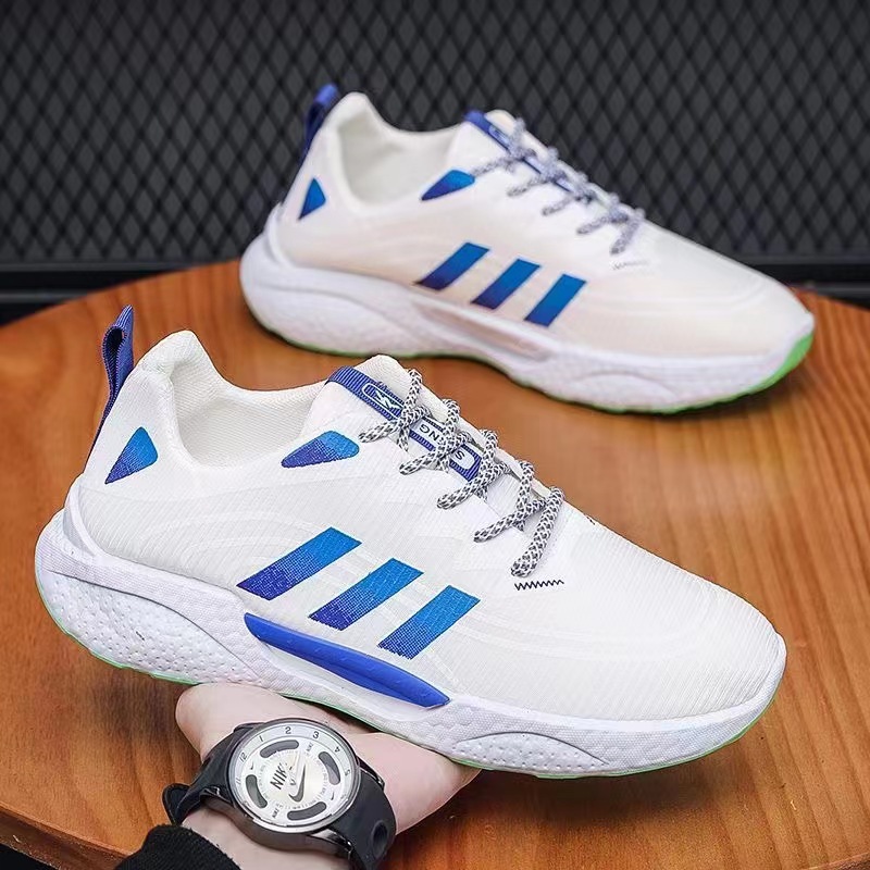 2023 autumn new mesh breathable sports shoes for teenagers and students, versatile casual dad shoes