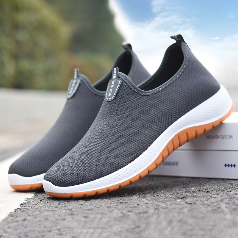 Cross border men's shoes, cloth shoes, walking shoes, comfortable casual shoes, one foot on old Beijing men's wholesale, breathable and comfortable