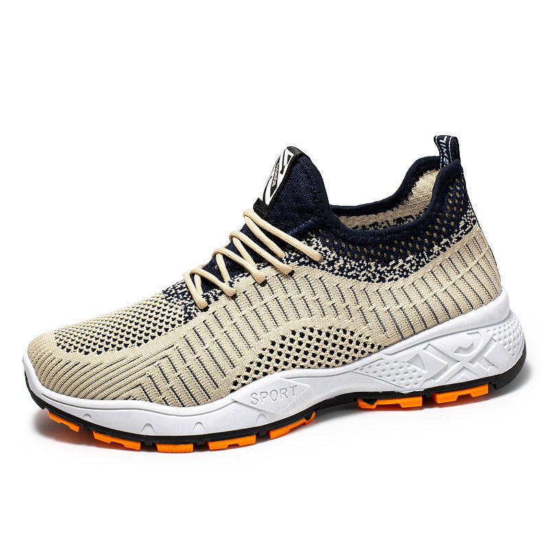 2023 Foreign Trade Spring Korean Edition Fashion Casual Shoes Men's Sports Shoes Mesh Flyknit Sports Running Shoes Hollow out 2023 Foreign Trade Spring Korean Edition Fashion Casual Shoes Men's Sports Shoes Mesh Flyknit Sports Running Shoes Hollow out