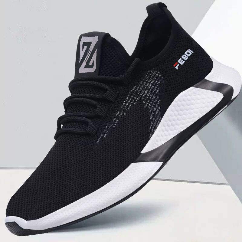 Cross border new mesh shoes breathable casual shoes men's trendy versatile sports shoes men's cloth shoes lightweight