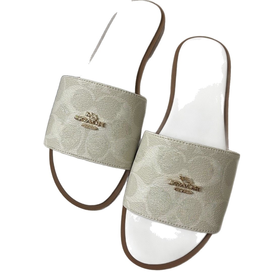 C French style metal buckle women's shoes for outdoor wear 2025 versatile and trendy canvas surface sandals C French style metal buckle women's shoes for outdoor wear 2025 versatile and trendy canvas surface sandals