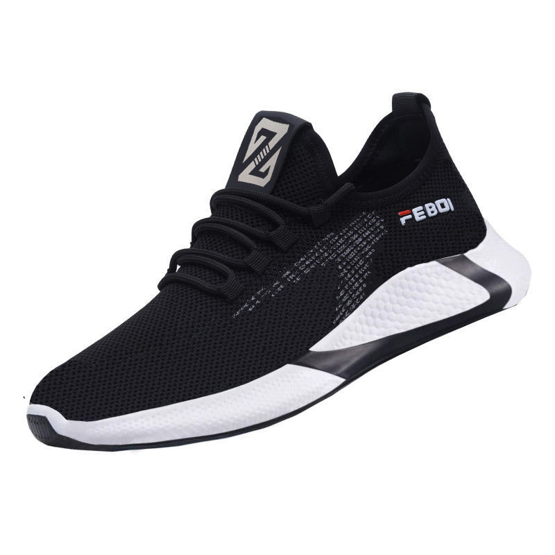 Cross border new mesh shoes breathable casual shoes men's trendy versatile sports shoes men's cloth shoes lightweight Cross border new mesh shoes breathable casual shoes men's trendy versatile sports shoes men's cloth shoes lightweight