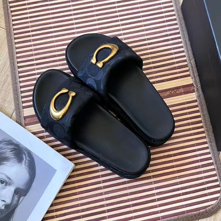 French style women's shoes with high-end feel, thick sole and raised metal buckle, 2025 versatile trend, leather canvas surface, cool mop