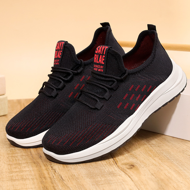 Gift List New Middle aged and Elderly Walking Shoes Comfortable Soft soled Casual Shoes for Men and Women Cross border Delivery