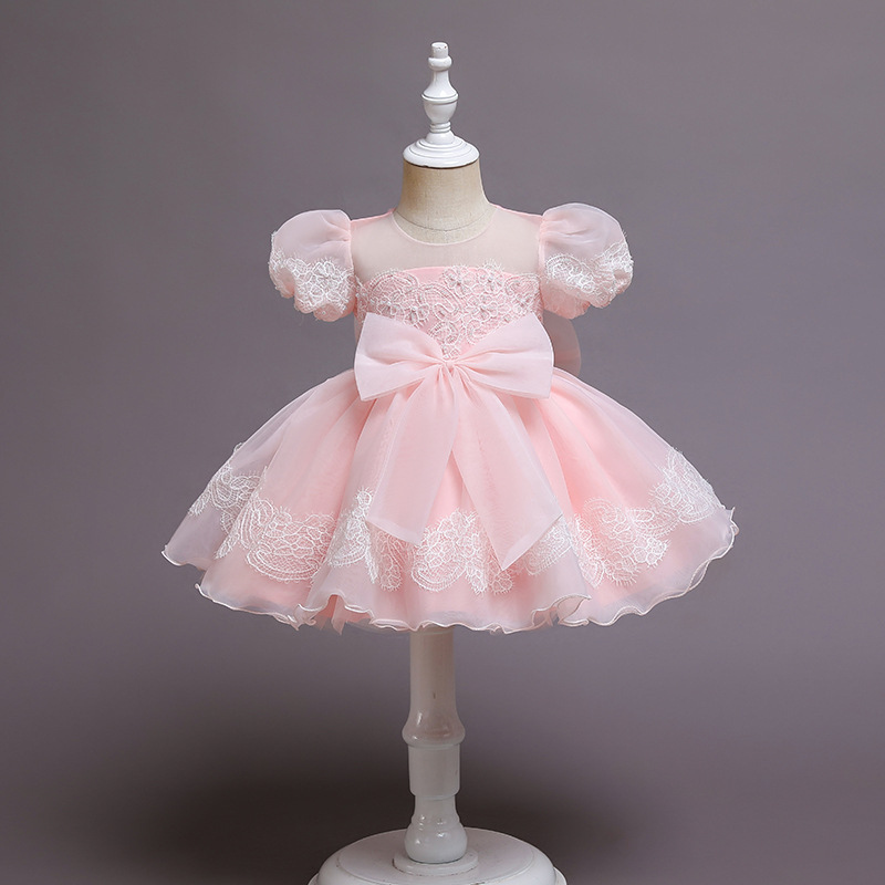 Hot selling girls, babies, one year old dresses, birthdays, weddings, flower children, children's princess dresses, piano performance dresses, dresses