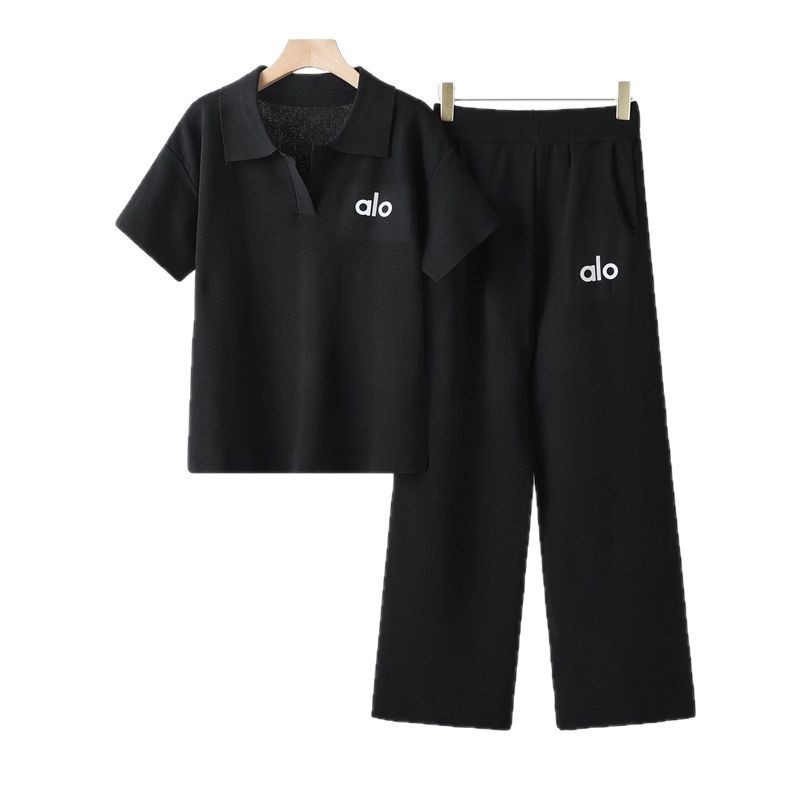 Cross border 2025 New Explosive Old Money Minimalist Knitted Casual Bottom Top Pants Set for Women Cross border 2025 New Explosive Old Money Minimalist Knitted Casual Bottom Top Pants Set for Women