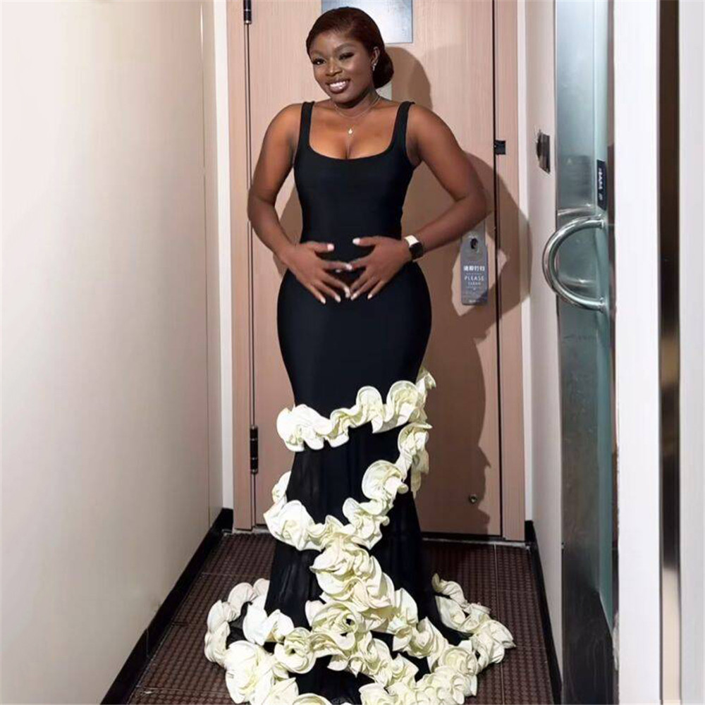 New bandage skirt spring summer lotus leaf lace mesh irregular side dress European and American women's clothing AliExpress Amazon New bandage skirt spring summer lotus leaf lace mesh irregular side dress European and American women's clothing AliExpress Amazon