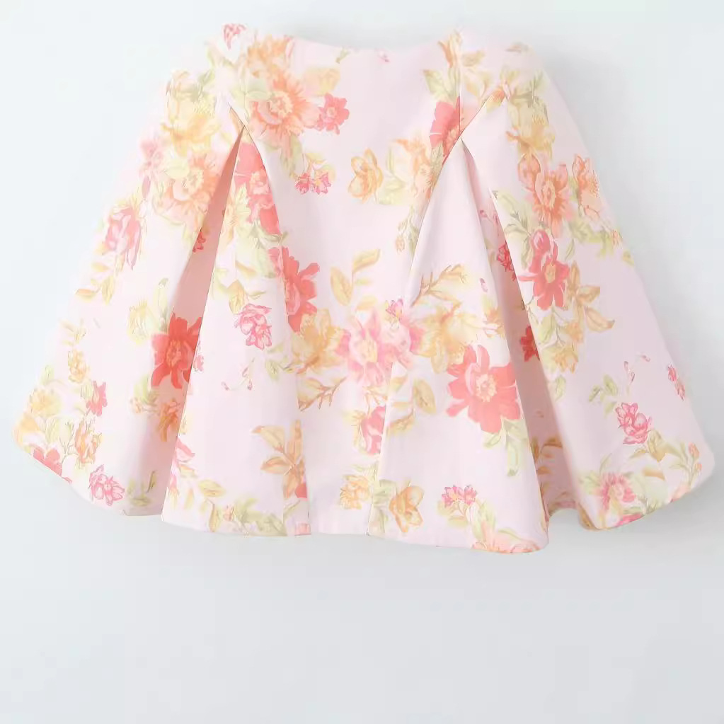 Foreign Trade 2024 Autumn New Women's Clothing European and American Style Printed Slimming Strap Dress Foreign Trade 2024 Autumn New Women's Clothing European and American Style Printed Slimming Strap Dress