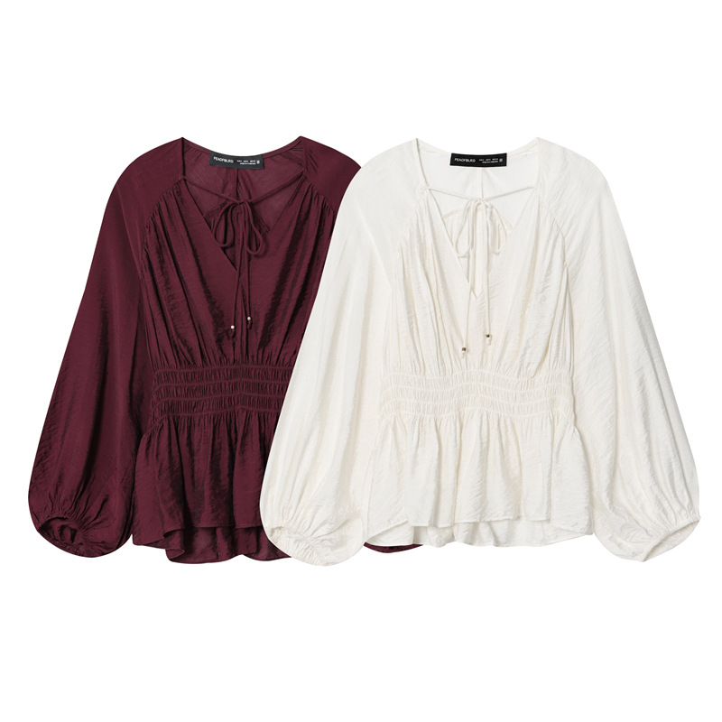 Foreign Trade 2025 Autumn New Long Style Fashionable Loose and Casual Design, niche shirt top 1300636