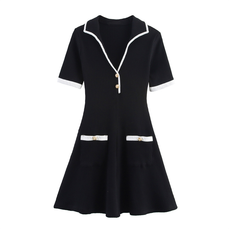 Foreign trade 2025 autumn new women's clothing design sense niche versatile slim fit casual dress 4770154 Foreign trade 2025 autumn new women's clothing design sense niche versatile slim fit casual dress 4770154