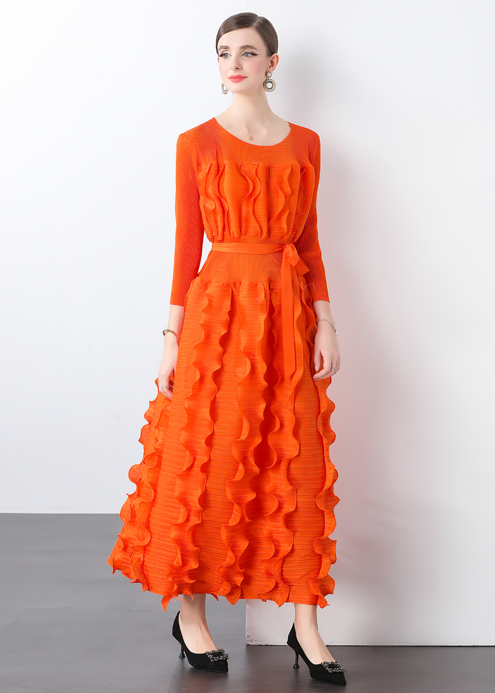 Factory direct sales of Miyake wrinkles in 6 colors to choose from