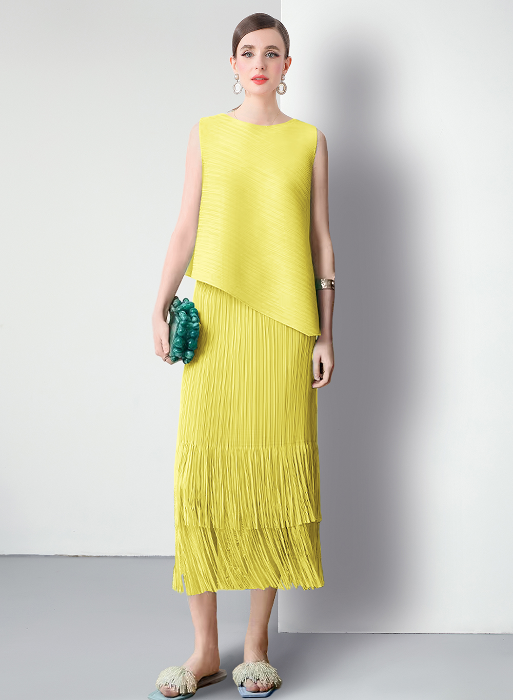 Factory Direct Sales Three Houses Wrinkle Ten Colors