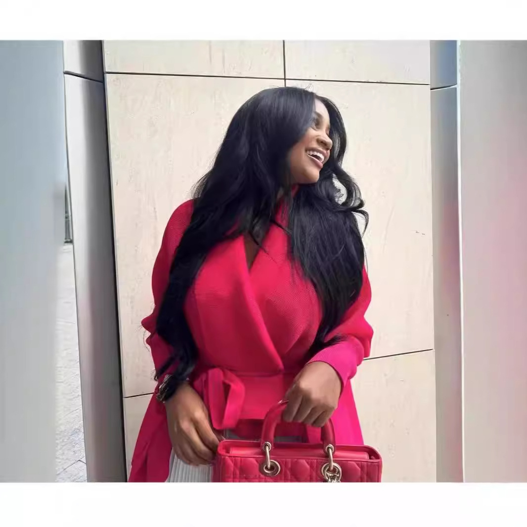 Cross border European, American, and African three bedroom pleated printed top+gradient color 360 degree swing skirt set Cross border European, American, and African three bedroom pleated printed top+gradient color 360 degree swing skirt set