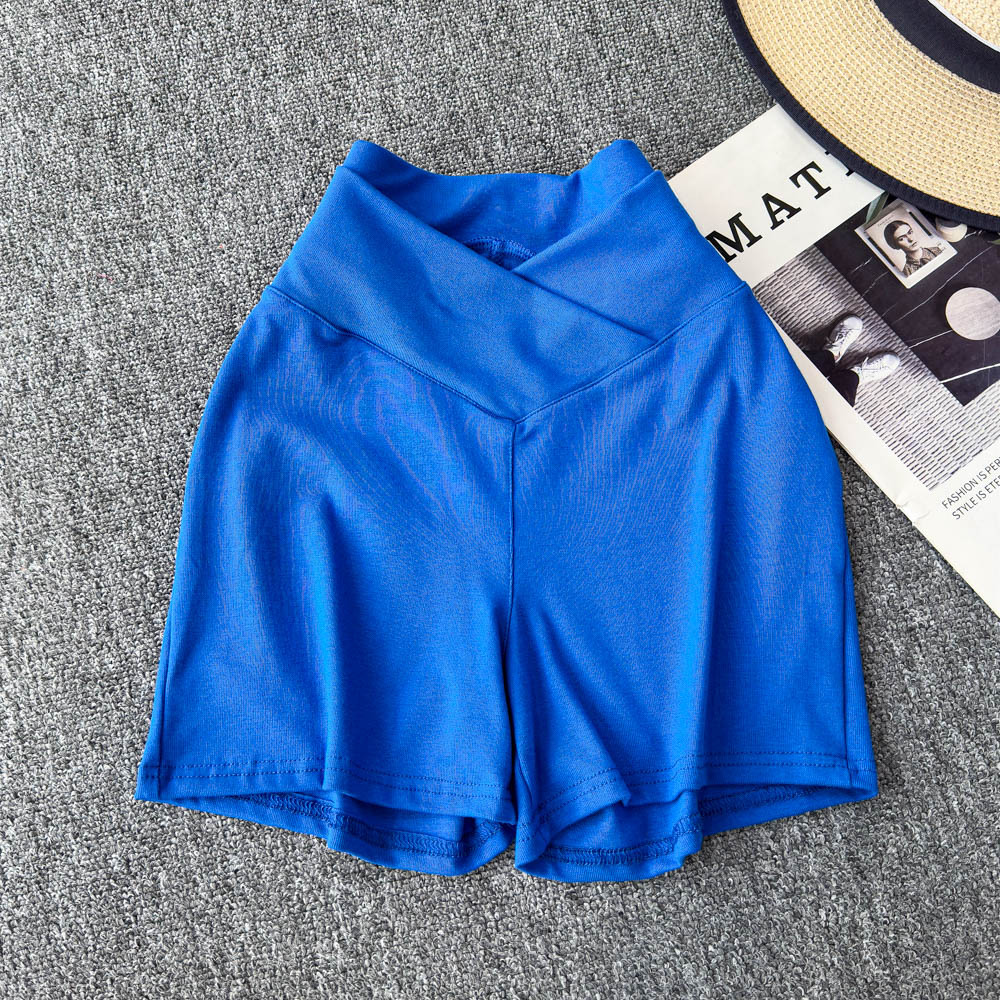 Spicy girl style V-waist slim fit brown high waisted shorts for women in spring and summer, fashionable and versatile, casual and trendy, slimming and hip hugging pants Spicy girl style V-waist slim fit brown high waisted shorts for women in spring and summer, fashionable and versatile, casual and trendy, slimming and hip hugging pants