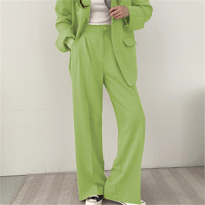 Black suit pants for women in Spring and Autumn 2025, new straight leg hanging feeling, oversized pants, small professional casual cigarette pipe pants Black suit pants for women in Spring and Autumn 2025, new straight leg hanging feeling, oversized pants, small professional casual cigarette pipe pants