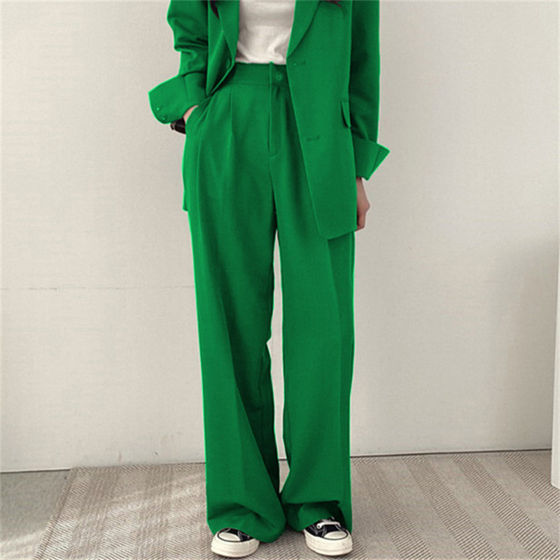 Black suit pants for women in Spring and Autumn 2025, new straight leg hanging feeling, oversized pants, small professional casual cigarette pipe pants Black suit pants for women in Spring and Autumn 2025, new straight leg hanging feeling, oversized pants, small professional casual cigarette pipe pants