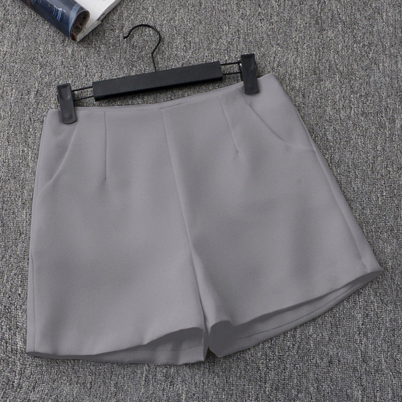 Large size shorts for women, chubby mm, high waist, wide legs, Korean version, loose casual five quarter pants, hot pants, summer chubby, younger sister, 200 pounds, trendy Large size shorts for women, chubby mm, high waist, wide legs, Korean version, loose casual five quarter pants, hot pants, summer chubby, younger sister, 200 pounds, trendy