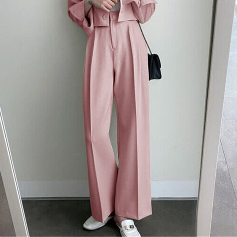 Pink suit jacket for women in the spring and autumn of 2025, short and trendy Korean style casual suit jacket for women Pink suit jacket for women in the spring and autumn of 2025, short and trendy Korean style casual suit jacket for women